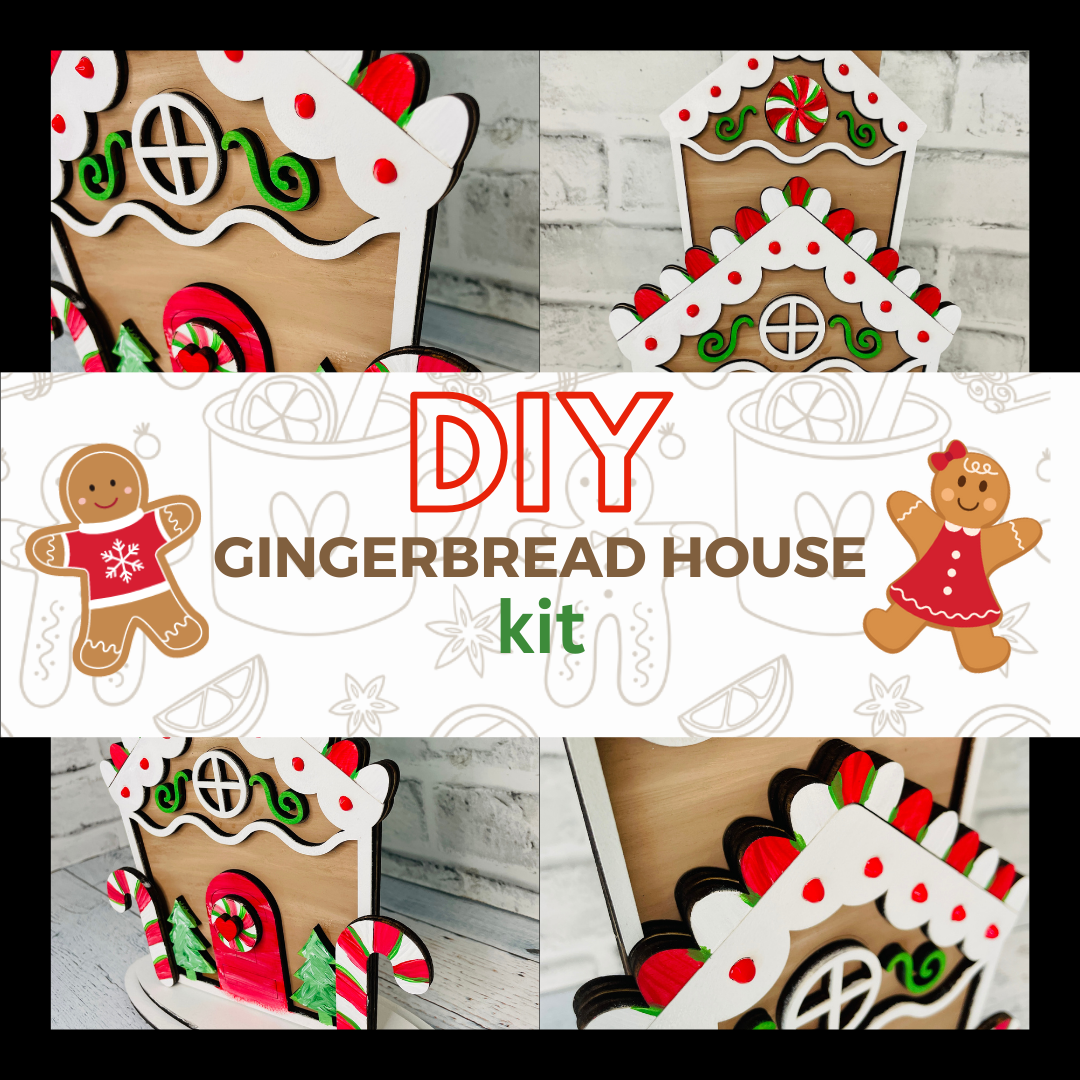 Gingerbread House DIY Craft Kit