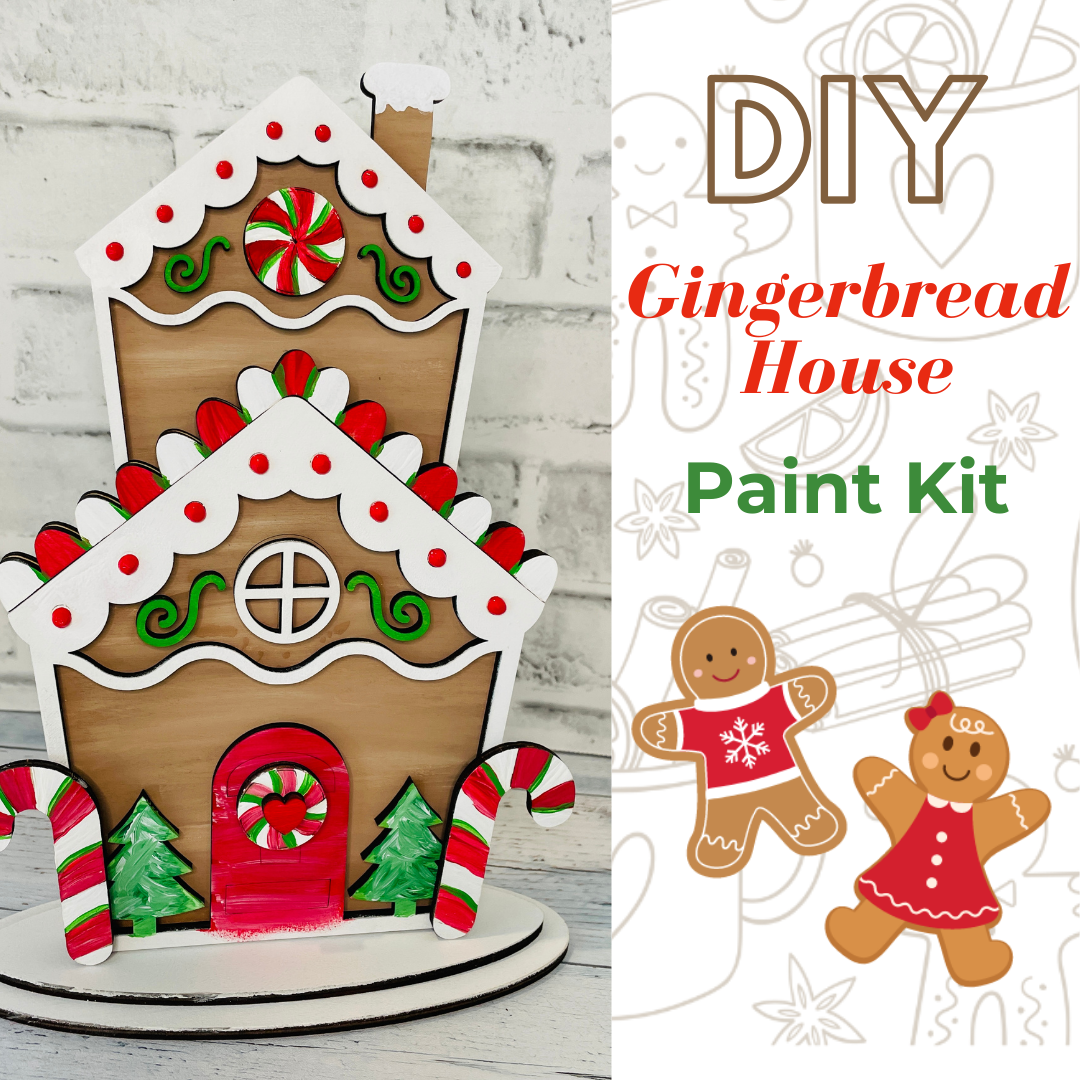 Gingerbread House DIY Craft Kit