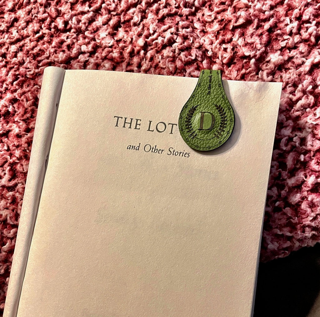 Leather Magnetic Bookmark