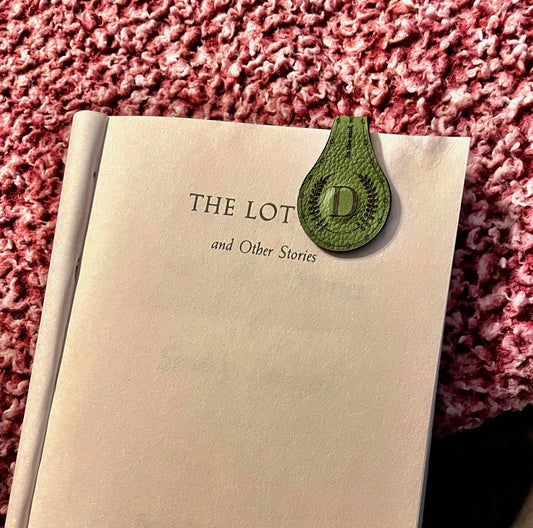 Leather Magnetic Bookmark