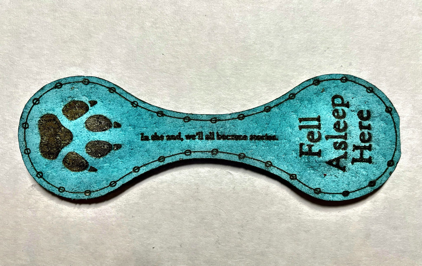 Leather Magnetic Bookmark